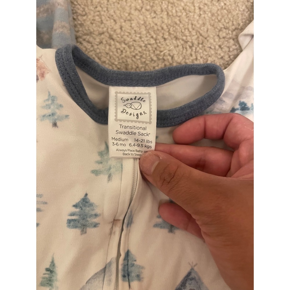 Baby Sleep Sack Bundle Halo SwaddleDesigns Carters Little Softies 3-12M 7pc Lot - Picture 3 of 14